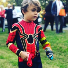 Logan's spiderman web-shooter!